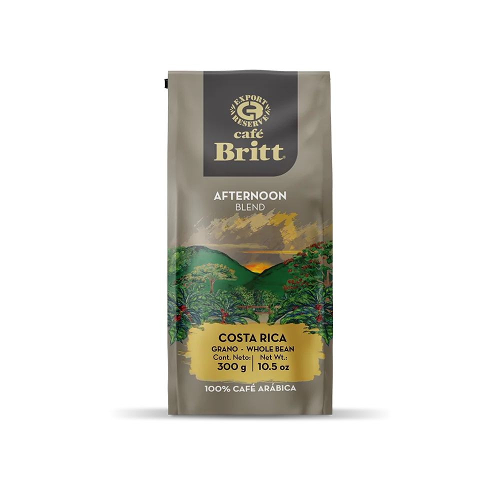 COSTA RICAN AFTERNOON BLEND COFFEE, WHOLE BEAN 300g
